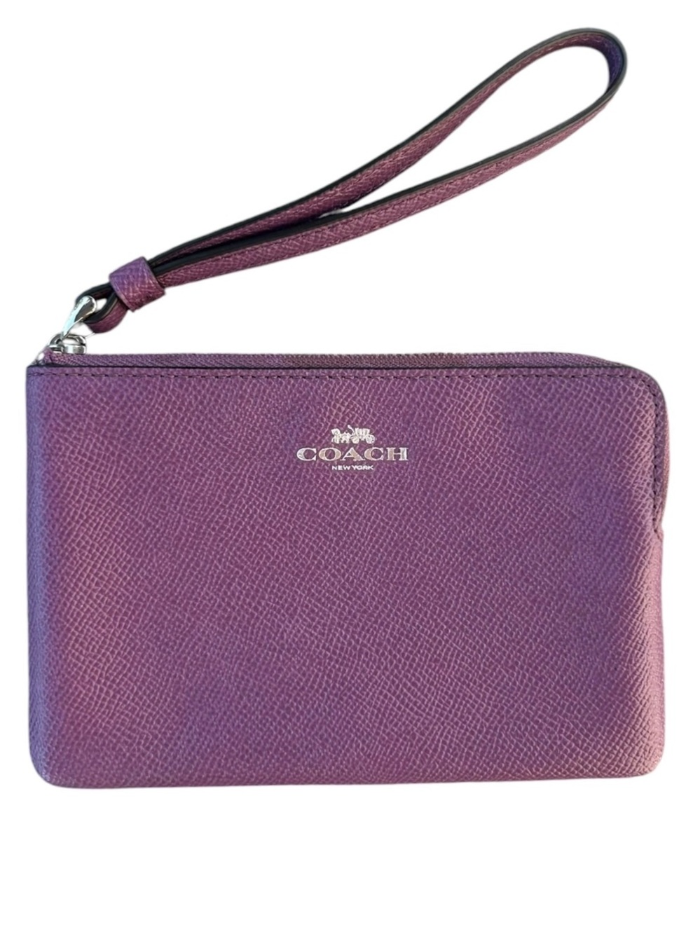 Coach Leather Wristlet
